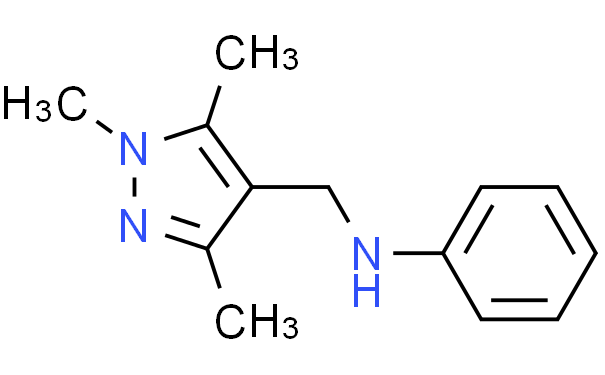 N-[(1,3,5-trimethyl-1H-pyrazol-4-yl)methyl]aniline,1g