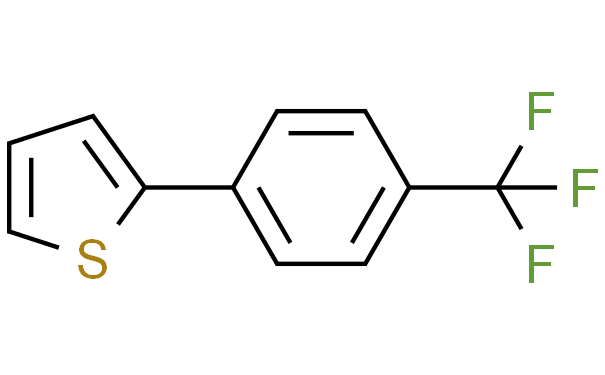 2-(4-(Trifluoromethyl)phenyl)thiophene,1g