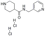 N-(pyridin-3-ylmethyl)piperidine-4-carboxamide dihydrochloride,1g