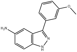 3-(3-甲氧苯基)-1H-吲唑-5-胺,1g