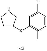 3-(2,5-Difluorophenoxy)pyrrolidine hydrochloride,1g