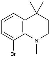 8-溴-1,4,4-三甲基-1,2,3,4-四氢喹啉,250mg