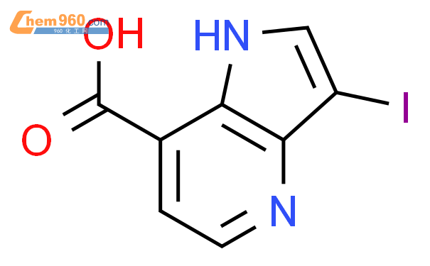 3-Iodo-4-azaindole-7-carboxylic acid,1g