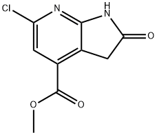 1H-吡咯并-[2,3-B]吡啶-4-甲酸-6-氯-2,3-二氢-2-酮甲酯,1g