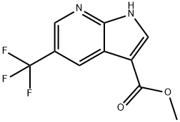 Methyl 5-(trifluoromethyl)-1H-pyrrolo-[2,3-b]pyridine-3-carboxylate,1g