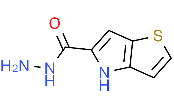 4H-噻吩并[3,2-B]吡咯-5-甲酰肼、119448-43-0 CAS查询、4H-噻吩并[3,2-B]吡咯-5-甲酰肼物化性质