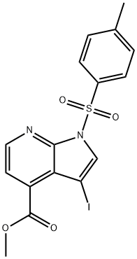 Methyl 3-iodo-1-tosyl-1H-pyrrolo[2,3-b]pyridine-4-carboxylate,1g