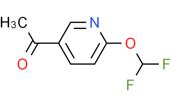 1-(6-(difluoroMethoxy)pyridin-3-yl)ethanone,1g