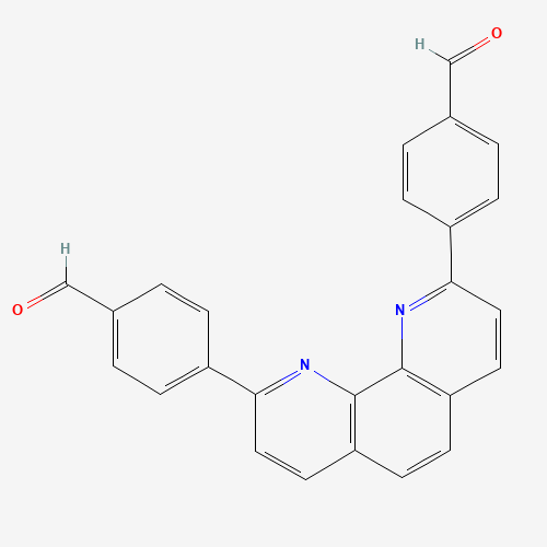 2,9-双[P-(甲酰)苯基]-1,10-菲罗啉、120085-99-6 CAS查询、2,9-双[P-(甲酰)苯基]-1,10-菲罗啉物化性质