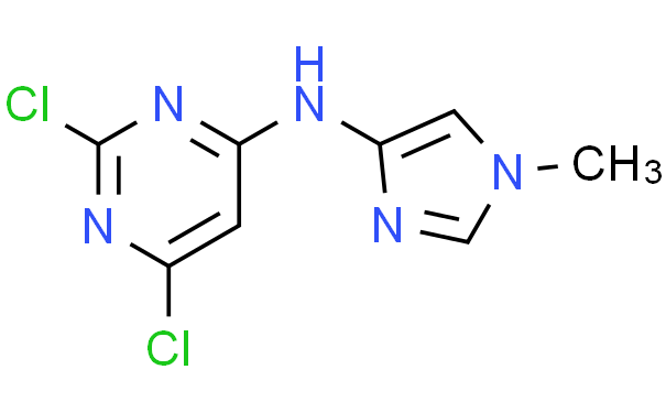 2,6-Dichloro-N-(1-methyl-1H-imidazol-4-yl)pyrimidin-4-amine,1g