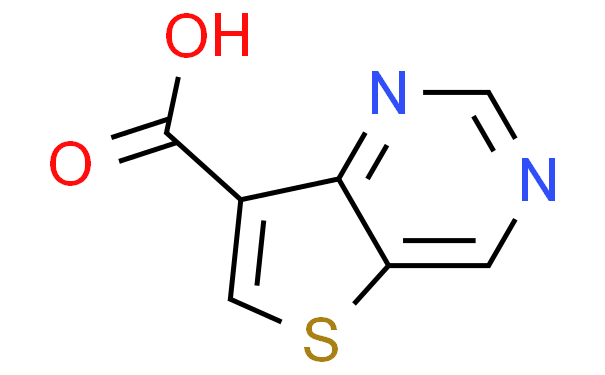 噻吩并[3,2-D]嘧啶-7-羧酸、1211596-20-1 CAS查询、噻吩并[3,2-D]嘧啶-7-羧酸物化性质