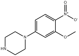 1-(3-Methoxy-4-nitrophenyl)piperazine,250mg