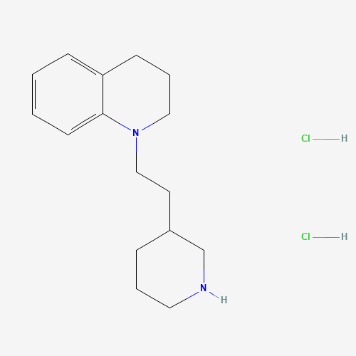 1-[2-(3-Piperidinyl)ethyl]-1,2,3,4-tetrahydroquinoline dihydrochloride