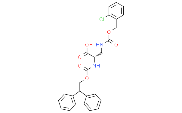 3-[[[(2-氯苯基)甲氧基]羰基]氨基]-N-[芴甲氧羰基]-L-丙氨酸,1g