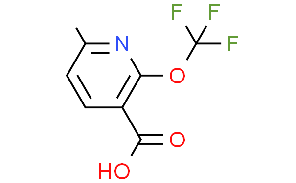 6-chloro-2-(trifluoroMethoxy)nicotinic acid,1g