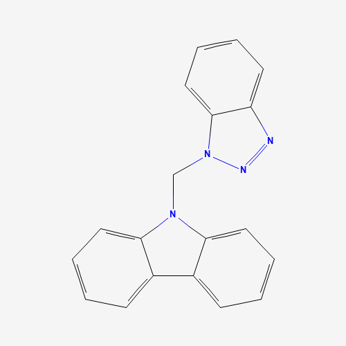 9-(1H-苯并三唑-1-基甲基)-9H-咔唑、124337-34-4 CAS查询、9-(1H-苯并三唑-1-基甲基)-9H-咔唑物化性质
