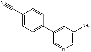 4-(5-氨基吡啶-3-基)苯甲腈,1g