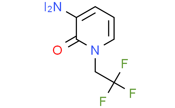 3-Amino-1-(2,2,2-trifluoroethyl)-1,2-dihydropyridin-2-one,1g