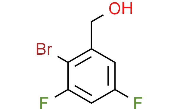 1、2-溴-3，5-二氟苄醇,1g