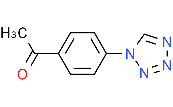 1-(4-四唑-1-基-苯基)-乙酮,100mg