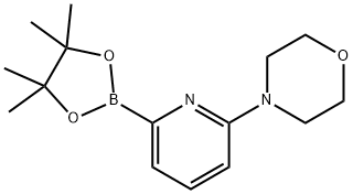 4-(6-(4,4,5,5-四甲基-1,3,2-二噁硼戊环-2-基)吡啶-2-基)吗啉,1g