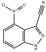 4-Nitro-1H-indazole-3-carbonitrile,1g