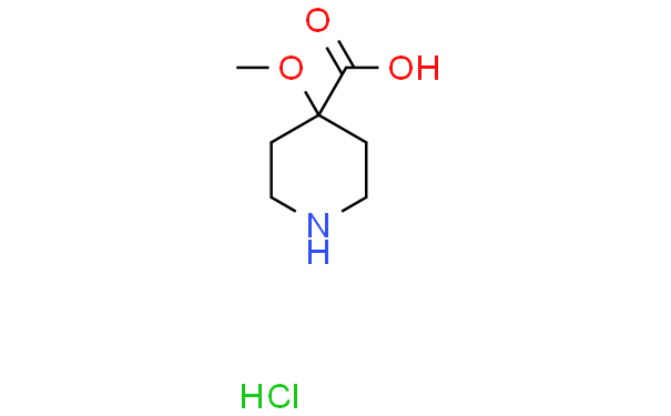 4-Methoxy-piperidine-4-carboxylic acid hydrochloride,100mg