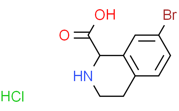 7-溴-1,2,3,4-四氢异喹啉-1-羧酸盐酸盐,1g