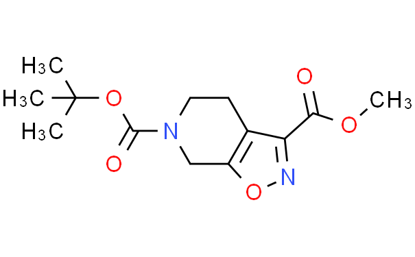 6-tert-Butyl 3-methyl 4,5-dihydroisoxazolo[5,4-c]pyridine-3,6(7H)-dicarboxylate,1g