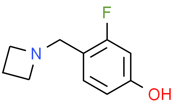 4-(Azetidin-1-ylmethyl)-3-fluorophenol,1g