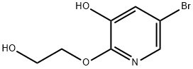 5-Bromo-2-(2-hydroxyethoxy)pyridin-3-ol,250mg