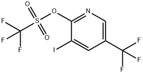 3-Iodo-5-(trifluoromethyl)pyridin-2-yl trifluoromethanesulfonate,250mg