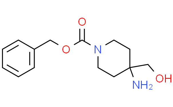 1-Piperidinecarboxylic acid, 4-aMino-4-(hydroxyMethyl)-, phenylMethyl ester,1g