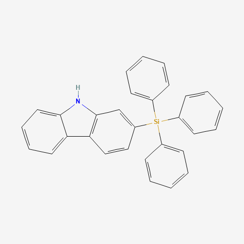 2-(三苯基硅烷基)-9H-咔唑、1262866-95-4 CAS查询、2-(三苯基硅烷基)-9H-咔唑物化性质