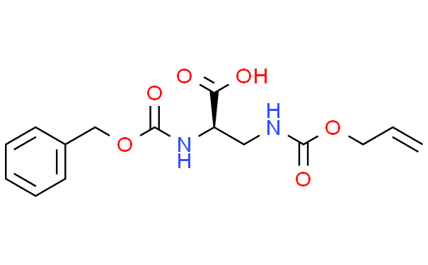 N-[苄氧羰基]-3-[[(2-丙烯-1-基氧基)羰基]氨基]-D-丙氨酸,1g