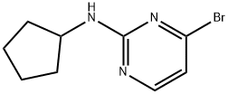 (4-Bromopyrimidin-2-yl)cyclopentylamine,100mg