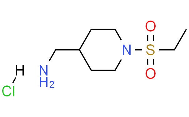 [1-(Ethylsulfonyl)piperidin-4-yl]methanamine hydrochloride,1g