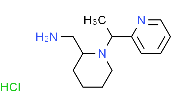 C-[1-(1-吡啶-2-基-乙基)-哌啶-2-基]甲胺盐酸盐,1g