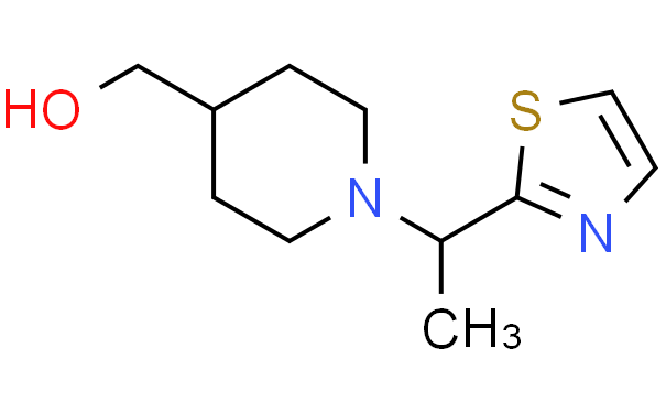 [1-(1-噻唑-2-基-乙基)-哌啶-4-基]-甲醇,1g