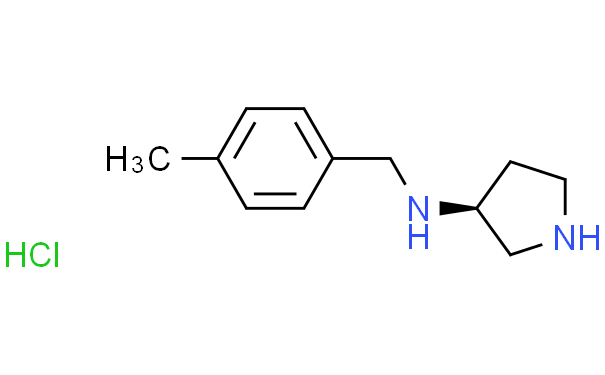 (4-甲基-苄基)-(S)-吡咯烷-3-基-胺盐酸盐,1g