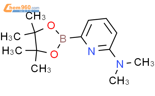 6-DIMETHYLAMINOPYRIDINE-2-BORONIC ACID PINACOL ESTER,1g