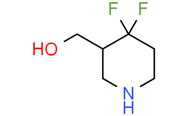 (4,4-Difluoropiperidin-3-yl)methanol,100mg