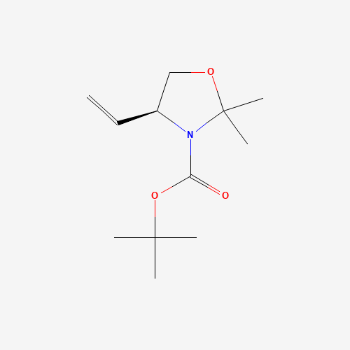 (S)-2,2-二甲基-4-乙烯基噁唑啉-3-羧酸叔丁酯、133625-87-3 CAS查询、(S)-2,2-二甲基-4-乙烯基噁唑啉-3-羧酸叔丁酯物化性质
