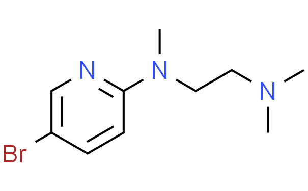 5-溴-N-[2-(二甲氨基)乙基] -N-甲基吡啶-2-胺,250mg