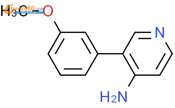 3-(3-甲氧苯基)吡啶-4-胺,1g