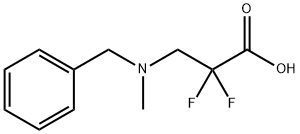 2,2-二氟-3-[苄基(甲基)氨基]丙酸,1g