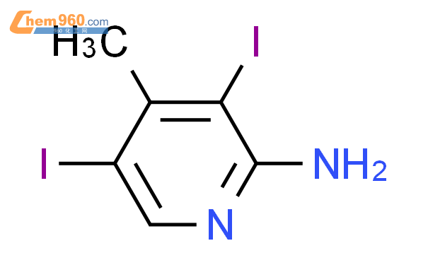 3,5-二碘-4-甲基吡啶-2-胺