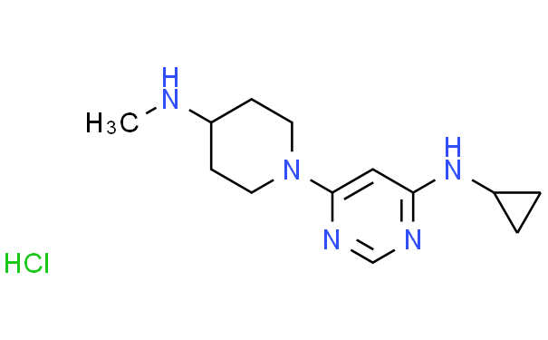 环丙基-[6-(4-甲基氨基哌啶-1-基)-嘧啶-4-基]-胺盐酸盐,1g