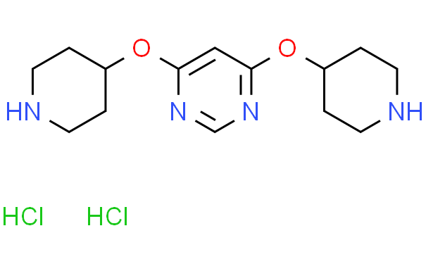 4,6-双-(哌啶-4-基氧基)嘧啶二盐酸盐,1g