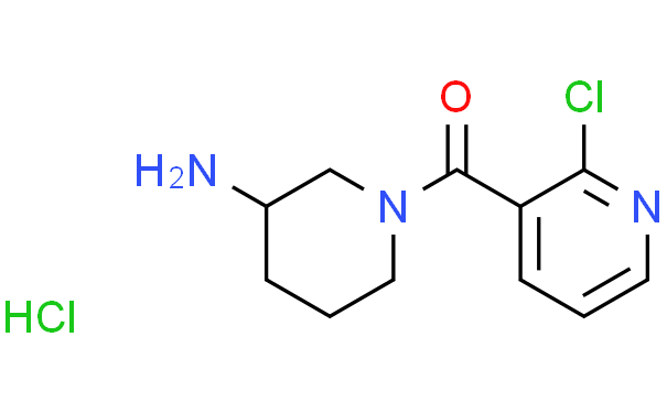 (3-氨基-哌啶-1-基)-(2-氯-吡啶-3-基)-甲酮盐酸盐,1g